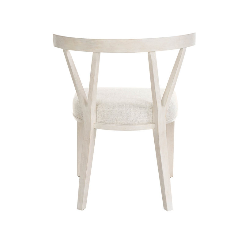 Dwell Upholstered Dining Chair, Ivory