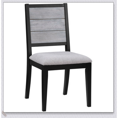 Centera Grey and Black 5-piece Dining Table Set with Sturdy Construction and Comfortable Seating, Perfect for Modern and Rustic Interiors.