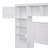 Ethil 4 Drawers Bookcase Platform Bed-1035593826-1047717054