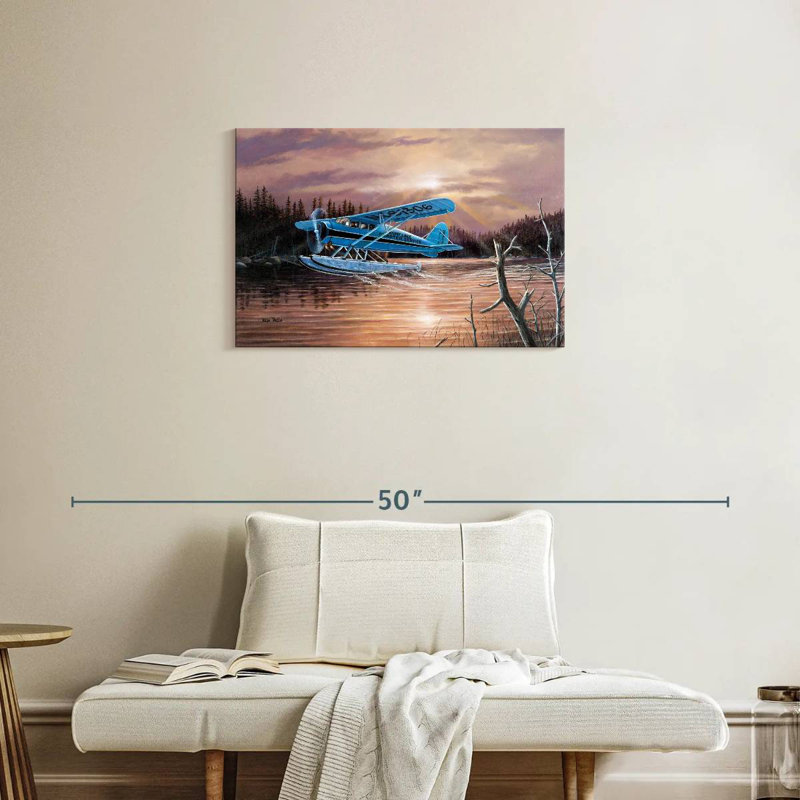 Mehar Rainy Lake Float, 20" H x 30" W