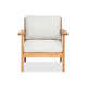 Lanie Eucalyptus Patio Chair With Cushion - Set Of 2 