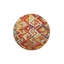 Flowing Cross Geometric Patterned Woven Base Rug-1358252601