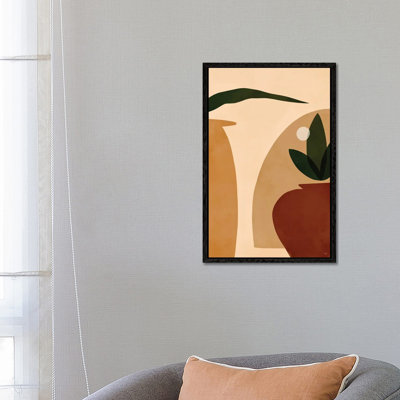 Ochre by Bria Nicole - Print on Canvas