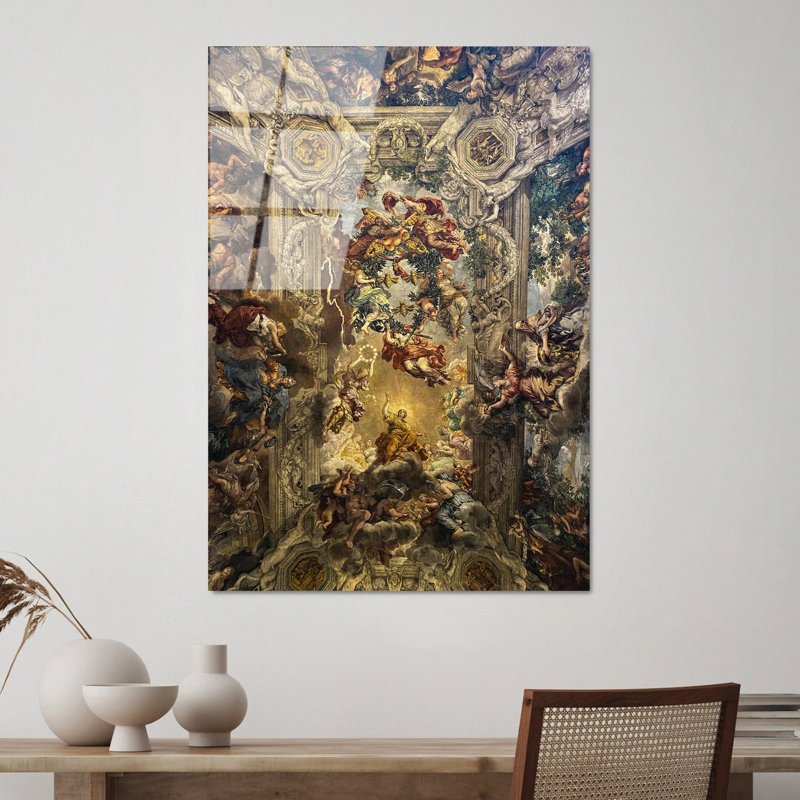 Boze Wall Decor on Tempered Glass
