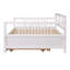 Lit de jour double en bois avec lit gigogne simple-1558070158