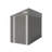 Campcraft Optional Two-Color Storage Shed, Single Hinge Door, Solid Structural Design, Good Ventilation, Surface With Protective Film, And Suitable For Various Scenarios-112208524