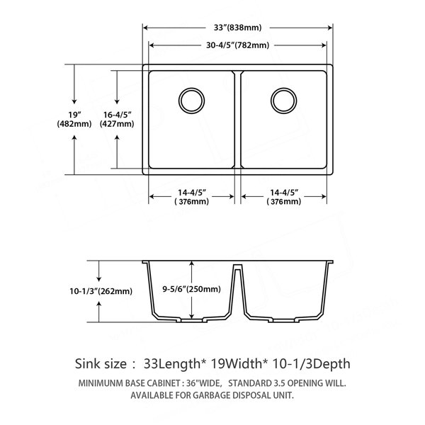 Dimensions du produit