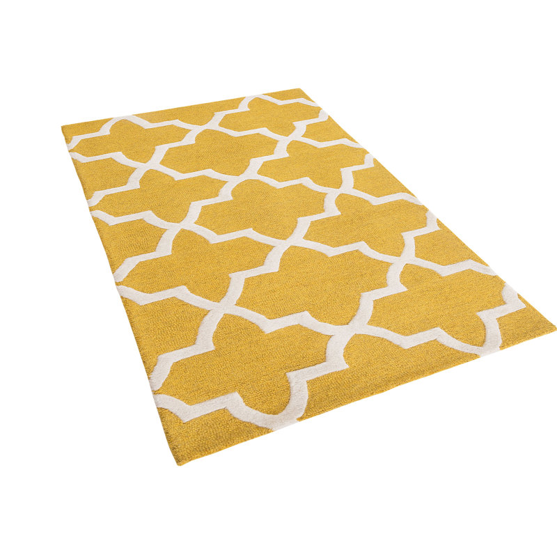 Geometric Hand Woven Area Rug, Rectangle 160 x 230cm