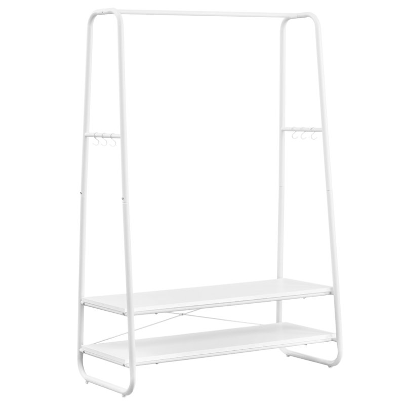 Sethe 100cm Clothing Rack, Cloud White/Matte White