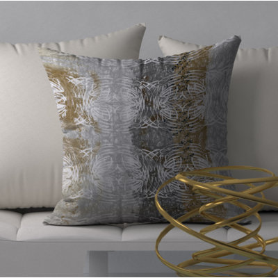 Housse de coussin carrée décorative vive connaisseur/insert