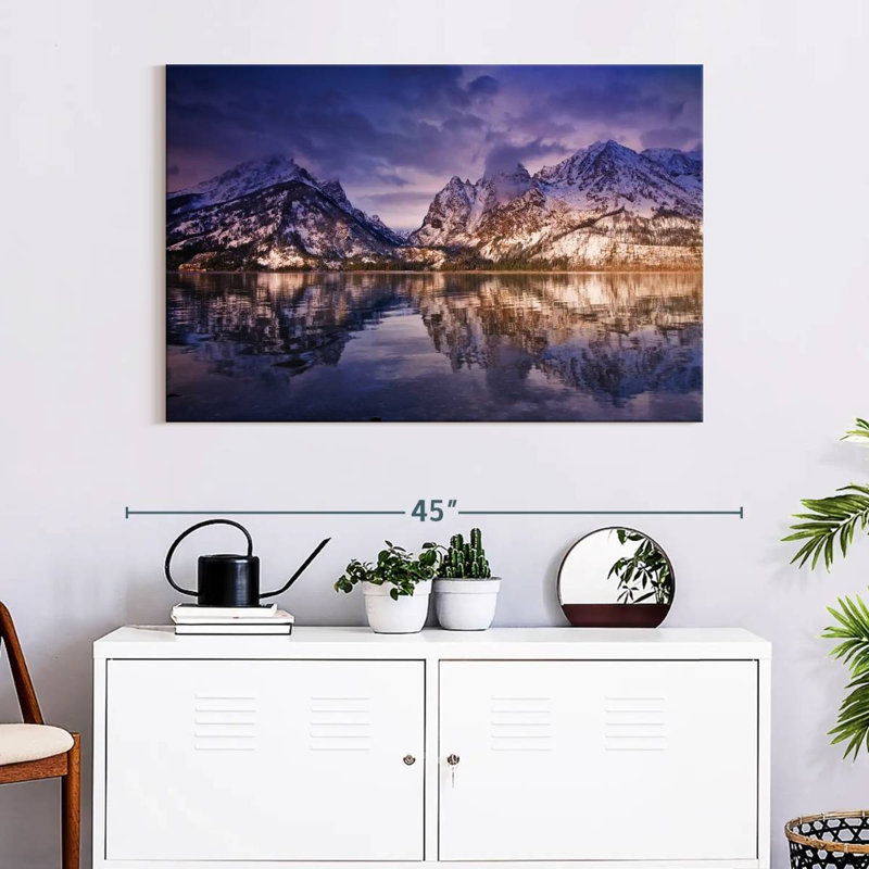 Alvord Grand Teton, aube mauve