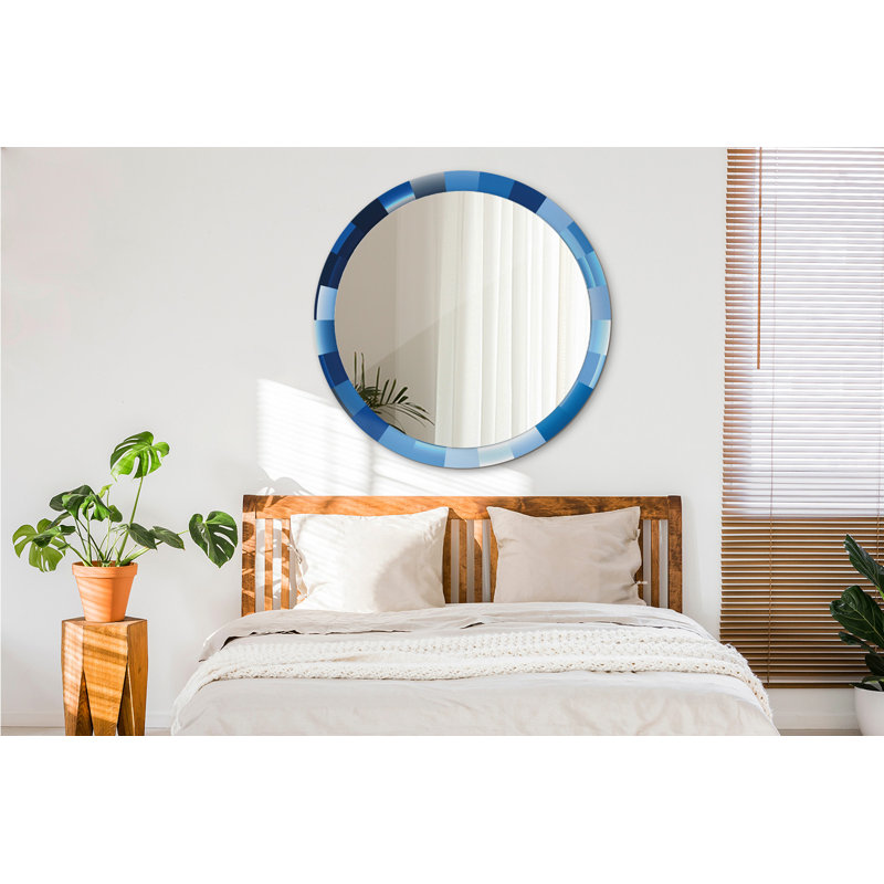Huldar Glass Flat Wall Mirror