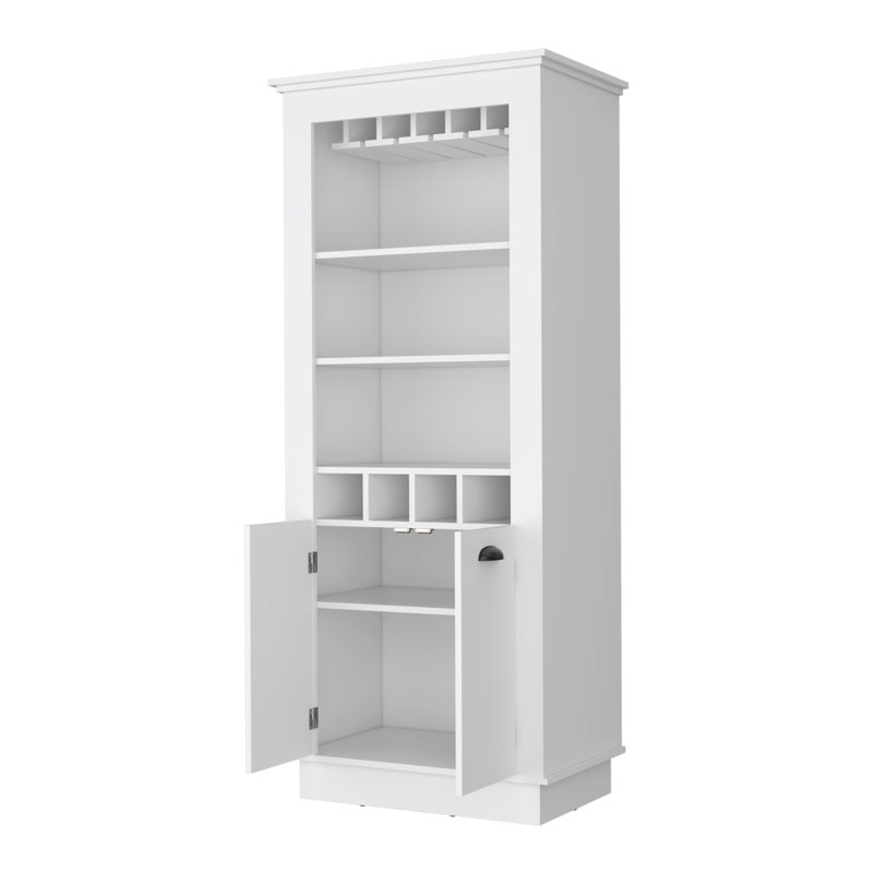 Ashur 29.4'' Bar Cabinet, White