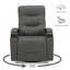 Fauteuil inclinable électrique pivotant Elvina-1117786470