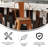 Britian All-Weather Commercial Counter Stool with Removable Back & Poly Resin Seat-14696899-14696911
