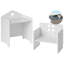 Kids 2 Piece Rectangular Play Or Activity Table and Chair Set