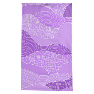 Nappe ondulations à la main Leffel