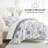 7-Piece Bedding Bundle - Pattern Comforter and Sheet Set-99311862-99311867