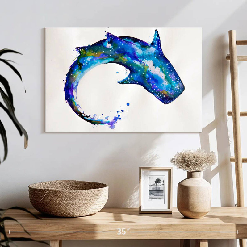 Brampt Celestial Shark, 16" H x 24" W