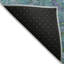 Machine Washable Indoor/Outdoor Xhevrie Teal Rug-111820162