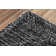 Schram Chevron Handmade Tufted Wool Black/White Area Rug