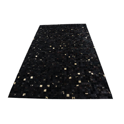 Tapis noir Orlowski