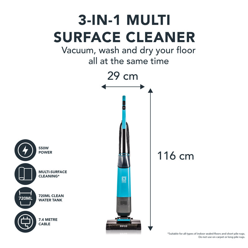 PIFCO Bagless Wet / Dry Vacuum