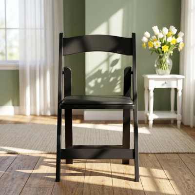 Ensemble de chaises pliantes en bois massif l 16,1 po x P 17,3 po x H 31,3 po Arlington