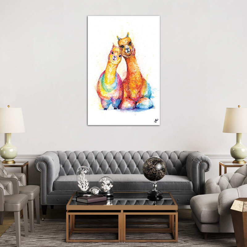 Animals, Wrapped Canvas, 18" H x 12" W x 1.5" D