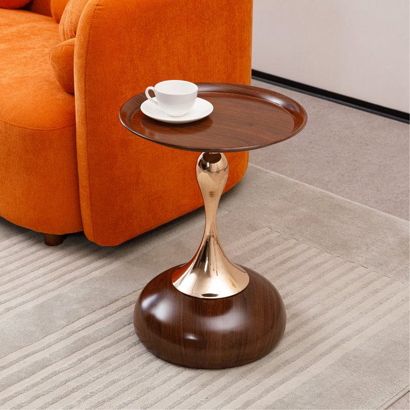 Table d'appoint ronde avec table de bout Mermaid