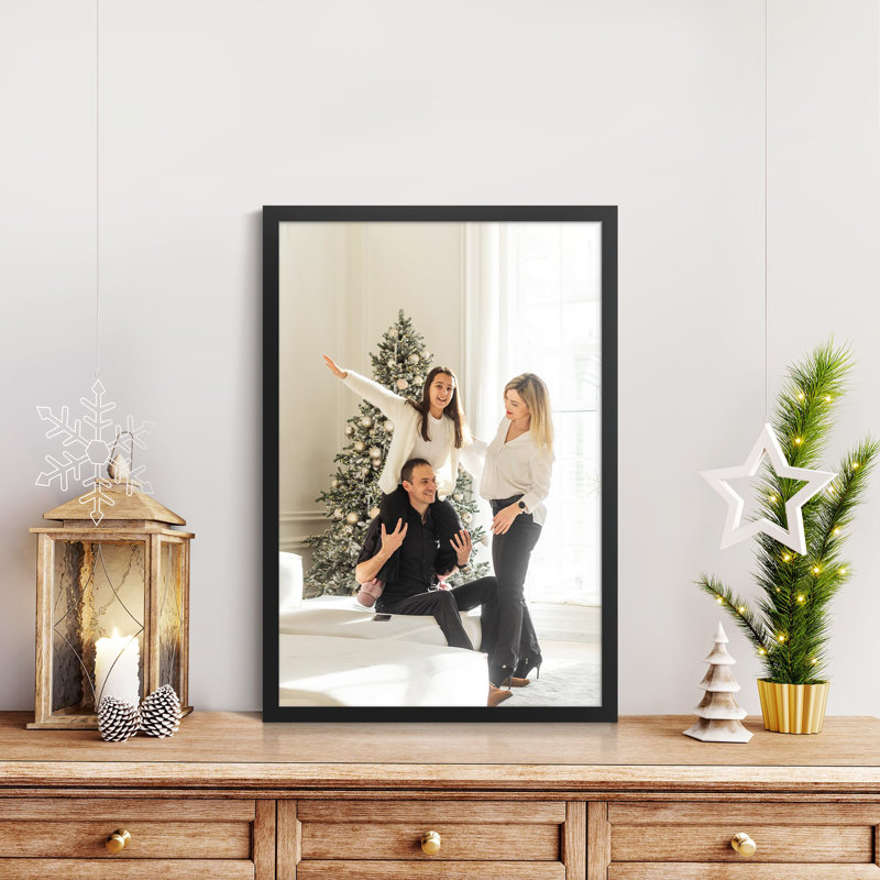 Cadre photo 12 x 18 noir, cadre pour affiche murale