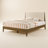 Barvelle Modern Solid Wood 4 Pieces Fully Assemble Bedroom Set-179844360