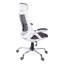 Chaise de bureau, hauteur réglable, pivotante, ergonomique, accoudoirs, bureau d'ordinateur, travail, filet gris, métal, contemporain, moderne-667929355