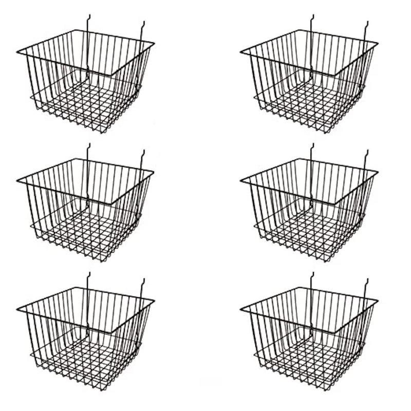 Metal Slatwall Bin