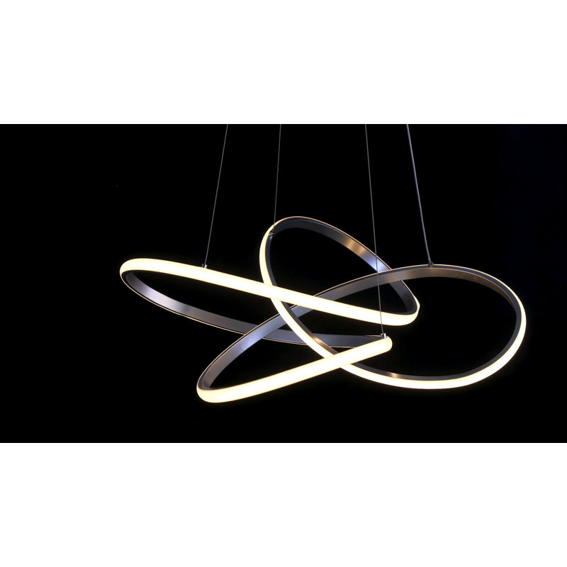 Cales Dimmable LED Geometric Chandelier