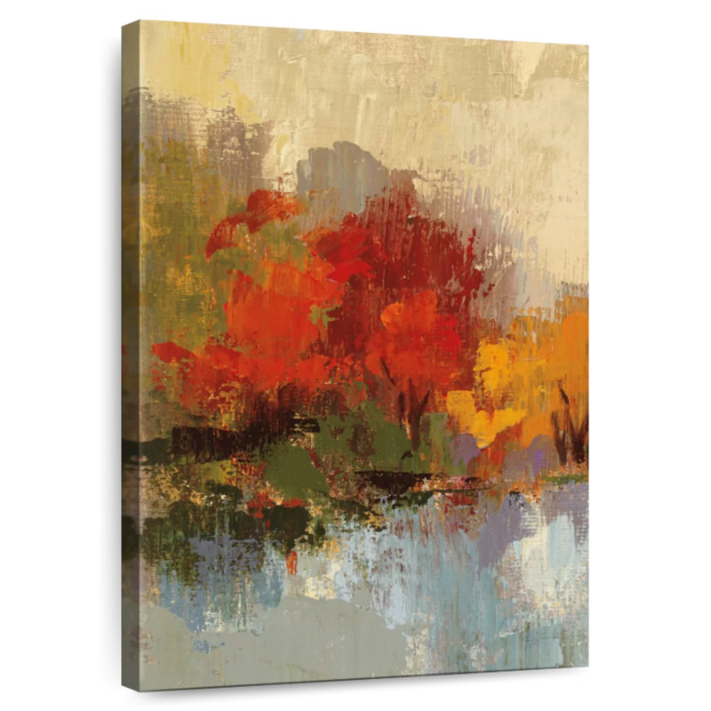 Avery Fall Riverside III, 39" H x 26" W