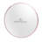 Coco LED Compact Mirror with Dimmer Button, Round Makeup Mini Travel Mirror with 7X Magnifying Glass