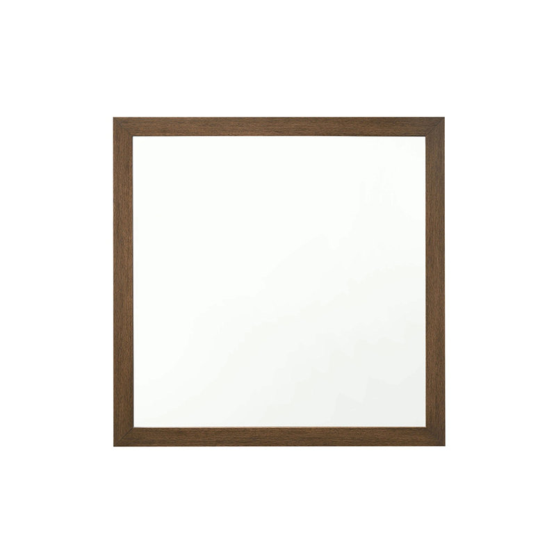 Miroir à finition chêne