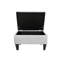 Repose-pieds rectangulaire avec rangement 29,5 po Zariyah-706272465