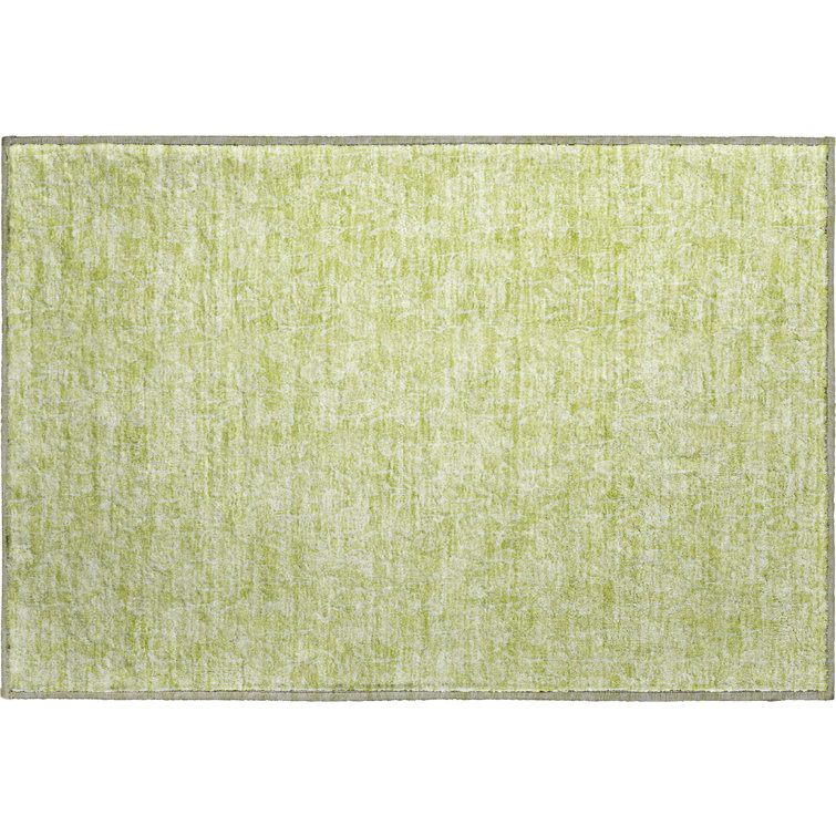 Premium Machine Washable Prisco Aloe Rug