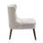 Kaleesi Velvet Slipper Chair with Rubberwood Legs-240520319