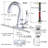 Single-handle Bathroom Faucet with Drain Assembly-64129681