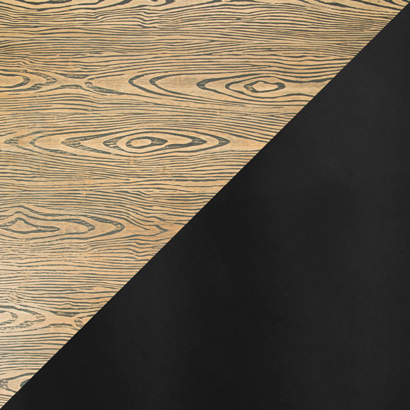 Table de bar / coin-repas réglable Dakota de couleur noire par Lumisource