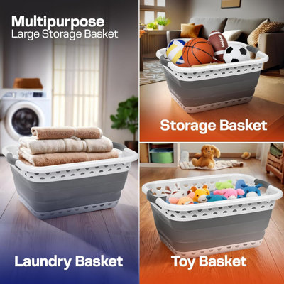 Cotton Blend, Polyester Laundry Cart