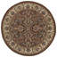 Balthrop Oriental Handmade Tufted Wool Brown/Ivory Area Rug-19265191