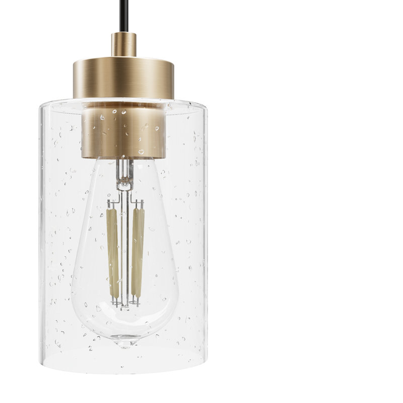 Hartland 3 - Light Cluster Cylinder Pendant, Alturas Gold