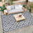 Geometric Outdoor Mats Plastic Straw Rug Waterproof Washable Outdoor Rug for Garden Backyard Picnic Camping RV Deck Beach Trailer-1222228462