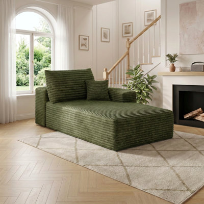 Modern Modular Reversible Sleeper Sectional Sofa with Chaise - No Assembly Required