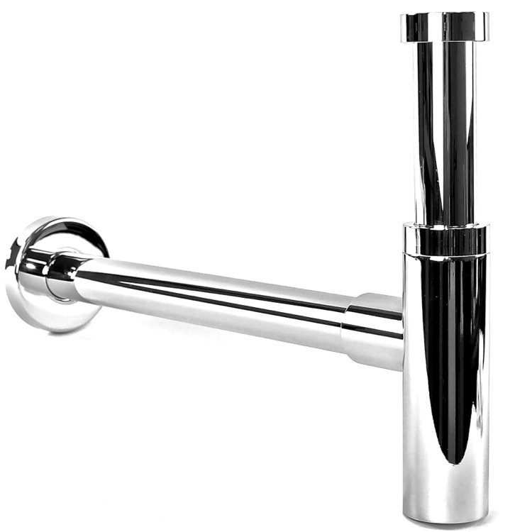 Siphon décoratif, Chrome