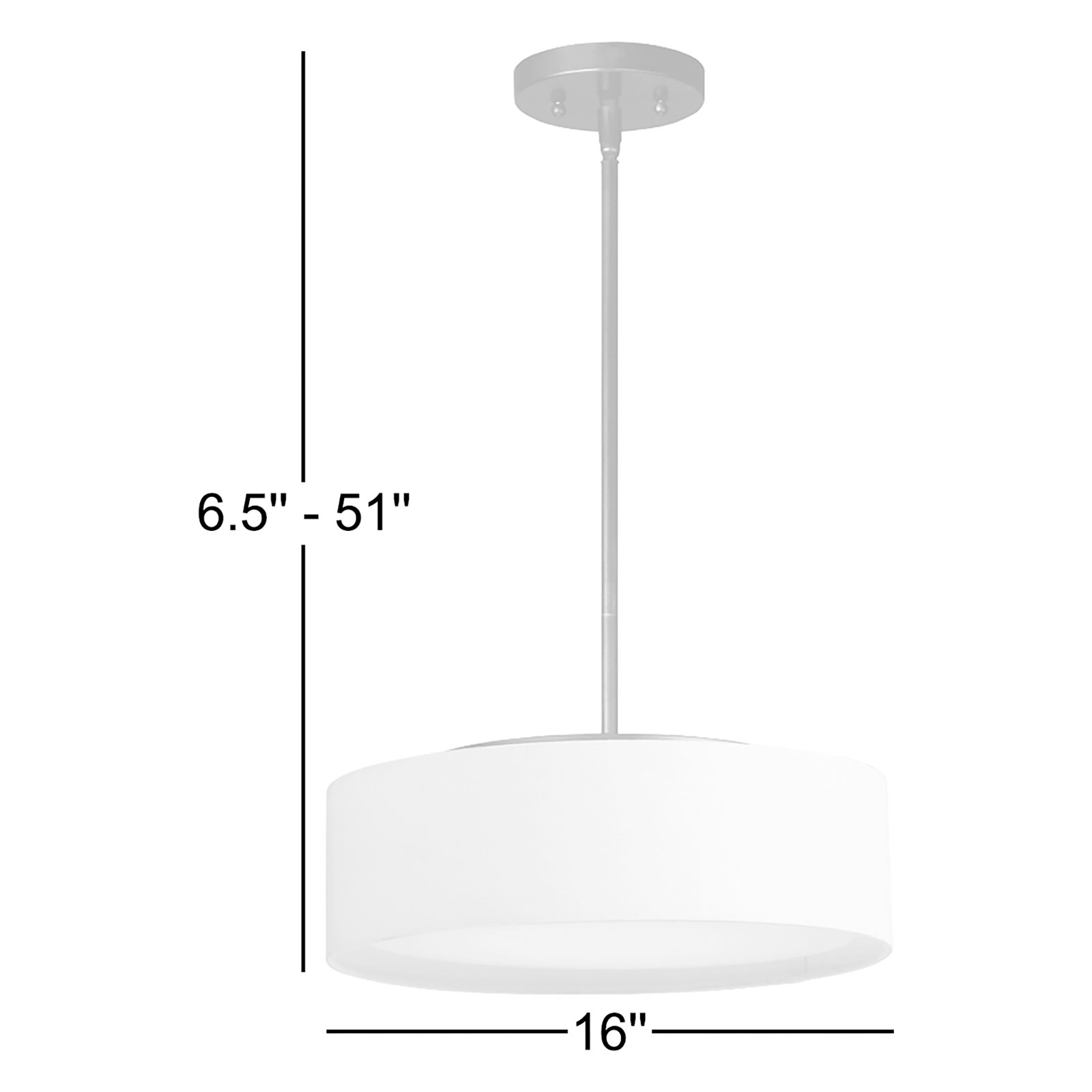 Jessalyn 3 Light Dimmable Pendant